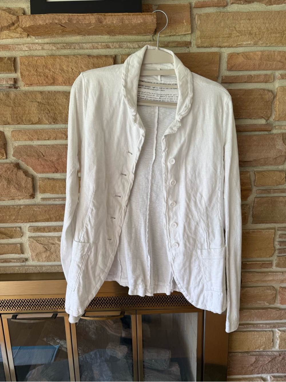 Rundholz cotton white jacket S